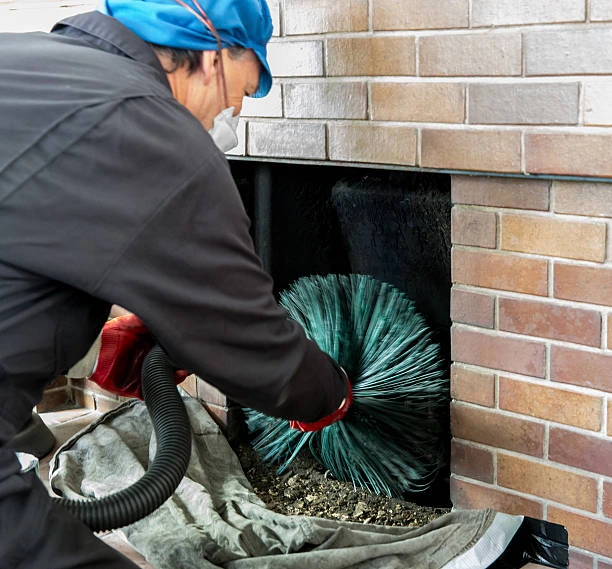 Professional chimney cleaning in Martinez